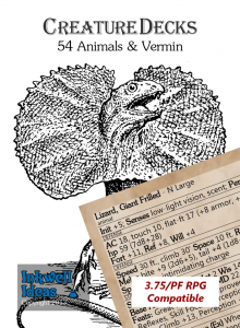 Inkwell Ideas: Creature Decks - Animals & Vermin