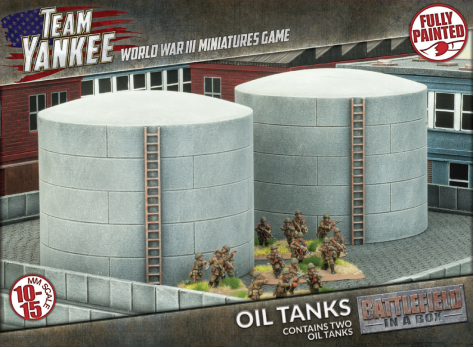 Battlefield In A Box: (Team Yankee) Oil Tanks