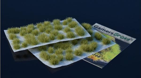 Gamer's Grass Dry Green 6mm Tufts Wild