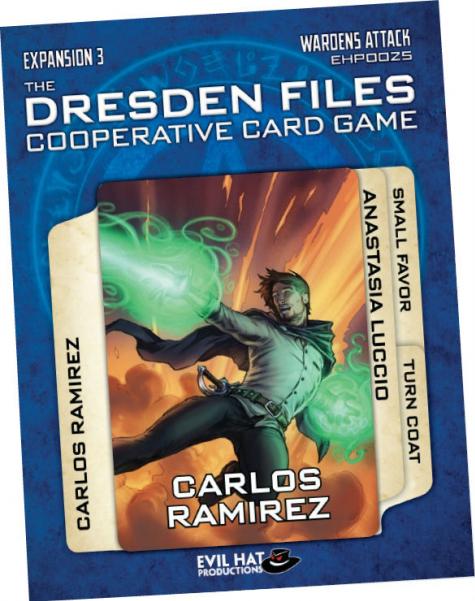 The Dresden Files Cooperative Card Game: Wardens Attack Expansion