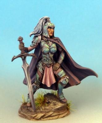 Visions In Fantasy: Female Warrior with Two Handed Sword