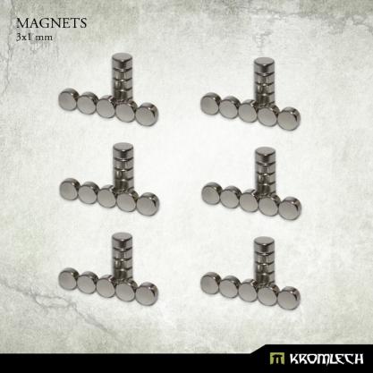Accessories: Neodymium Disc Magnets 3x1mm (60)