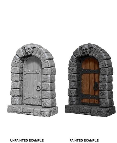 WizKids Deep Cuts Unpainted Miniatures: Doors