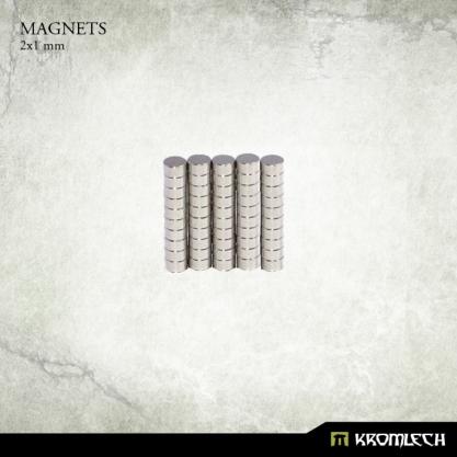 Accessories: Neodymium Disc Magnets 2x1mm (50)