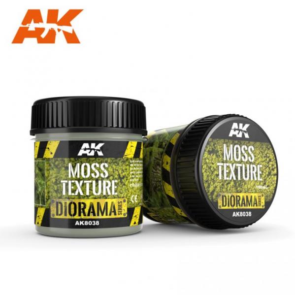 AK-Interactive: (Texture) MOSS TEXTURE - 100ml (Foam)