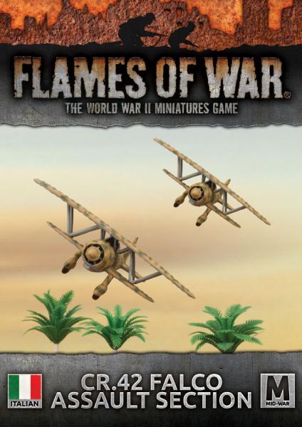 Flames Of War: Avanti - (Italy) CR.42 Falco Assault Section (x 2)