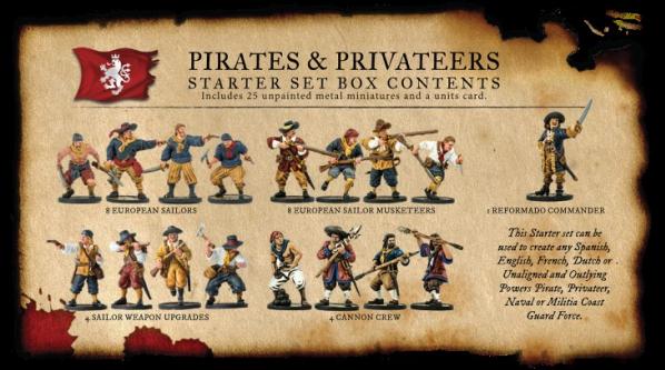 Blood & Plunder: Pirates and Privateers Starter Set