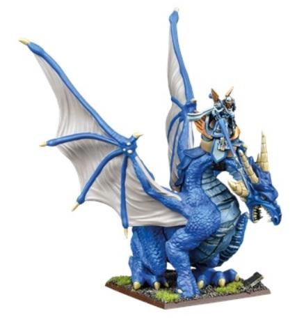 Kings of War: Basilean High Paladin on Dragon