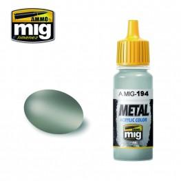 AMMO: Metal Acrylics - Matt Aluminum (17ml)