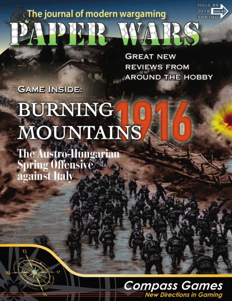 Paper Wars Magazine: #89 Burning Mountains 1916