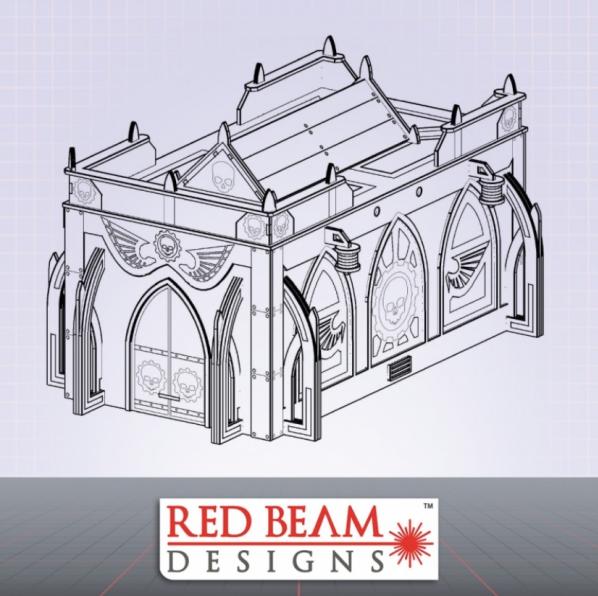 Sci-fi Terrain: Dark Assembly - Cathedral