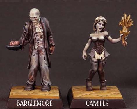 Special Edition Figures: ReaperCon Barglemore & Camille 2018