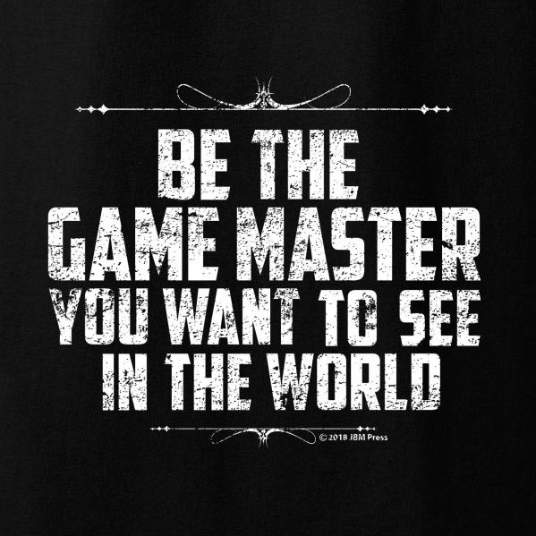 Gamer Shirts: Be The Game Master (XL)