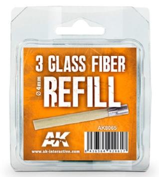 AK-Interactive: (Accessory) Glass Fiber Pencil Refill 4mm (3)