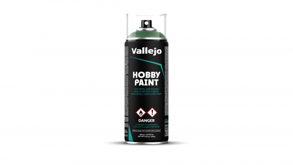 Vallejo: Sick Green Spray Primer (400ml Can)