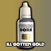 Turbo Dork Paints: Ill Gotten Gold Metallic Paint (20 ml)