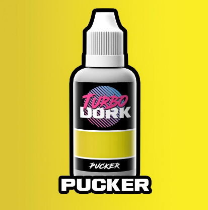 Turbo Dork Paints: Metallic Acrylic - Pucker (20 ml)
