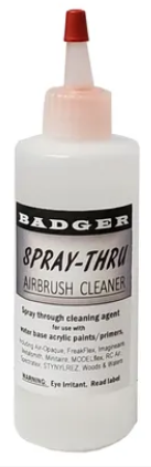 Badger Accessories: Spray-Thru Airbrush Cleaner (4oz)