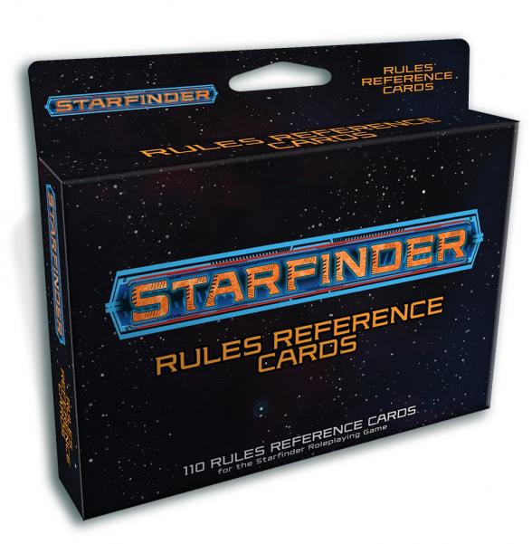 Starfinder RPG: Starfinder Rules Reference Cards Deck