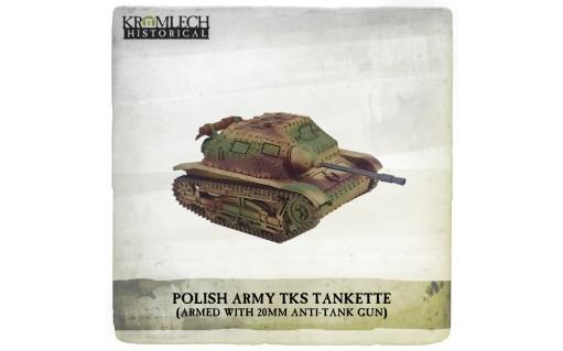 Kromlech Miniatures: Polish Army TKS Tankette