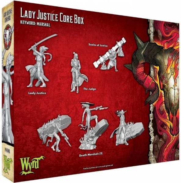 Malifaux (M3E): Lady Justice Core Box