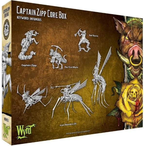 Malifaux (M3E): Captain Zipp Core Box