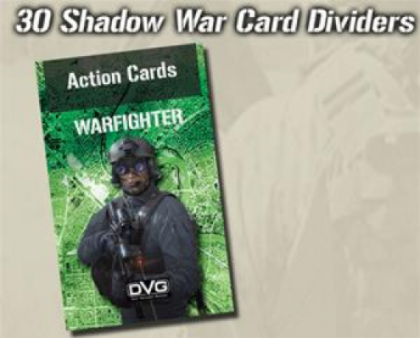 Warfighter Shadow War: Expansion 35 - Shadow War Card Dividers