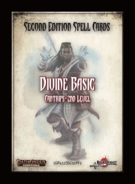 Pathfinder (P2) RPG: Spell Cards - Divine Basic