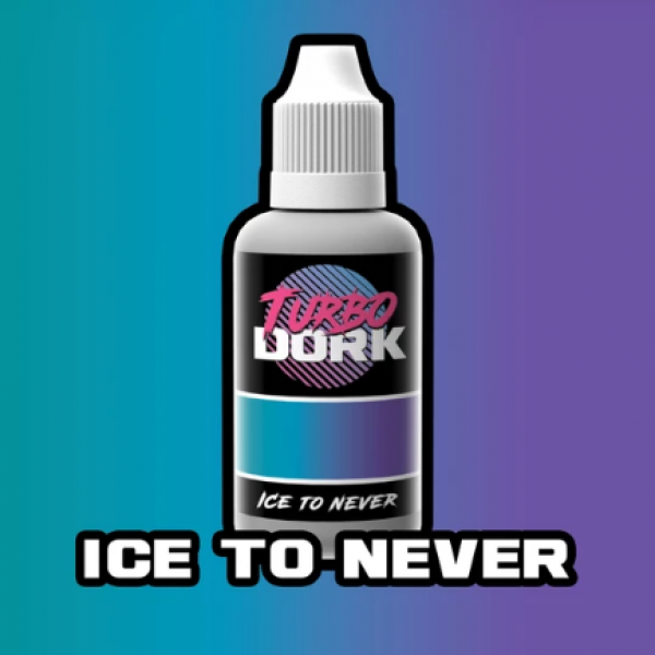 Turbo Dork Paints: Colorshift Acrylic - Ice to Never (20 ml)