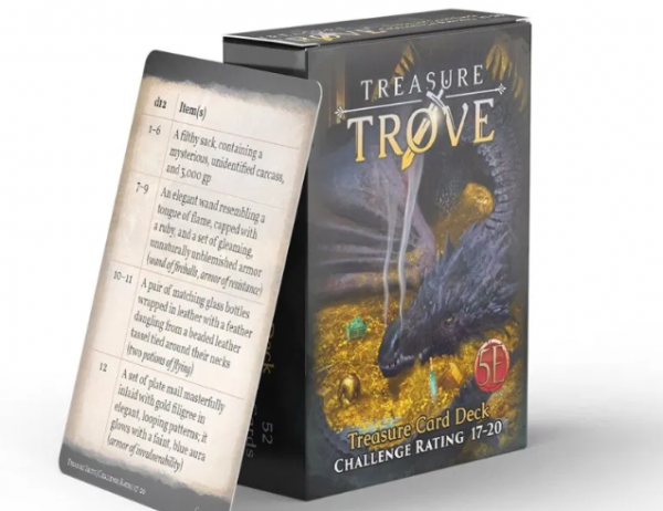 RPG Accessory: Treasure Trove CR 17-20 Deck (5E)