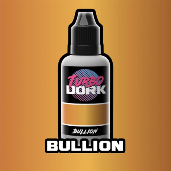 Turbo Dork Paints: Metallic Acrylic - Bullion (20 ml)
