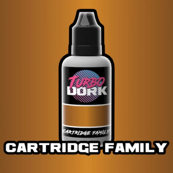 Turbo Dork Paints: Metallic Acrylic - Cartridge Family (20 ml)