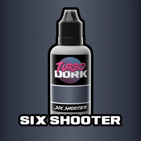 Turbo Dork Paints: Metallic Acrylic - Six Shooter (20 ml)