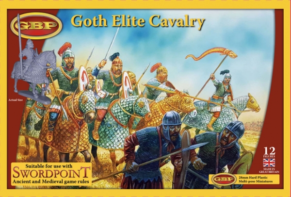 Swordpoint: Goth Elite Cavalry (Cataphract armoured horses) (12)