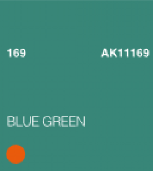 AK-Interactive: (3rd Gen) Acrylic - Blue Green (17ml)