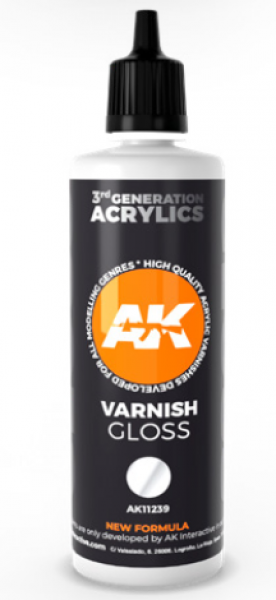 AK-Interactive: (3rd Gen) Gloss Varnish (100 ml)