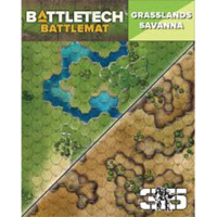 BattleTech Battle Mat: Grasslands Savanna