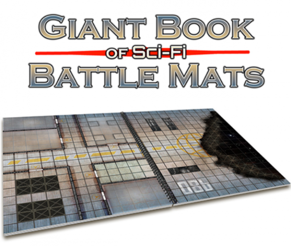 Giant Book of Sci-Fi Battle Mats