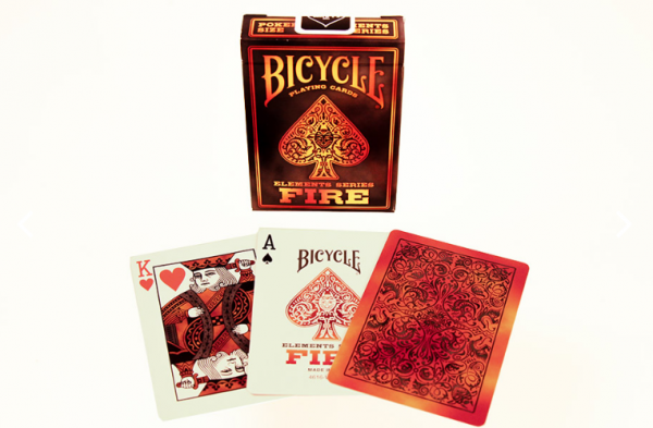 Bicycle Fire Playing Cards (1 deck)