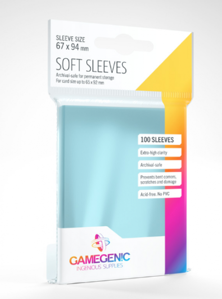Gamegenic: Standard Size Soft Sleeves (100)