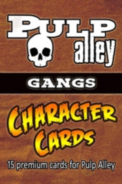 Pulp Alley: (Accessory) Character Cards - Gangs