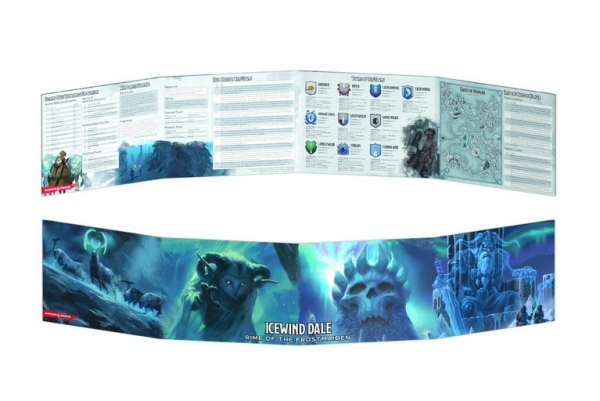 D&D: Icewind Dale Rime of the Frostmaiden Dungeon Master Screen