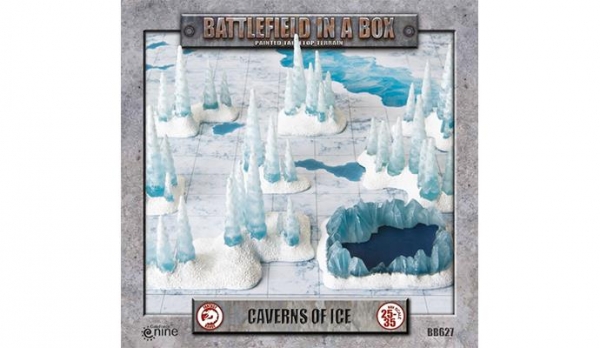 Battlefield in a Box: Caverns of Ice Encounter Pre-painted 30mm Terrain