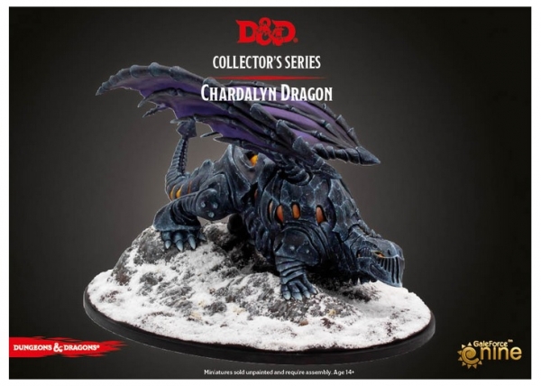 D&D Miniatures: Icewind Dale Rime of the Frostmaiden - Chardalyn Black Dragon (1)