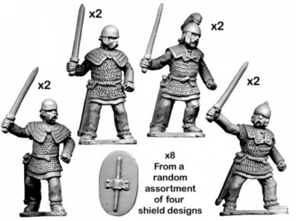 Crusader Miniatures: Ancient Celtic Noble Warriors (8)