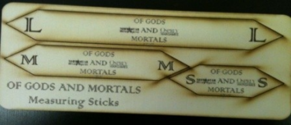 Of Gods And Mortals: (Accessory) Measuring Sticks
