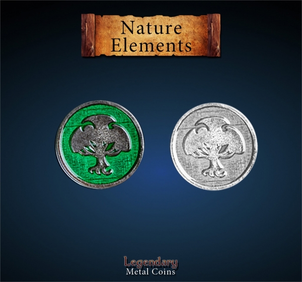 Game Accessories: Nature Element Coin Set