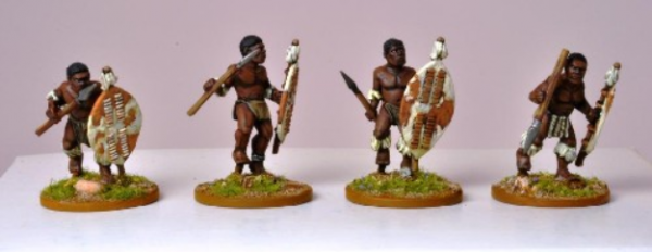 28mm Historical: Northstar Africa - Matabele Warriors II (unmarried) (4)