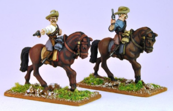 28mm Historical: Northstar Africa - BSAC Mounted Troopers with Pistols (2)