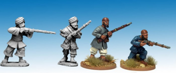 Artizan Designs: Afghans - Afghan Irregulars with Rifles (4)
